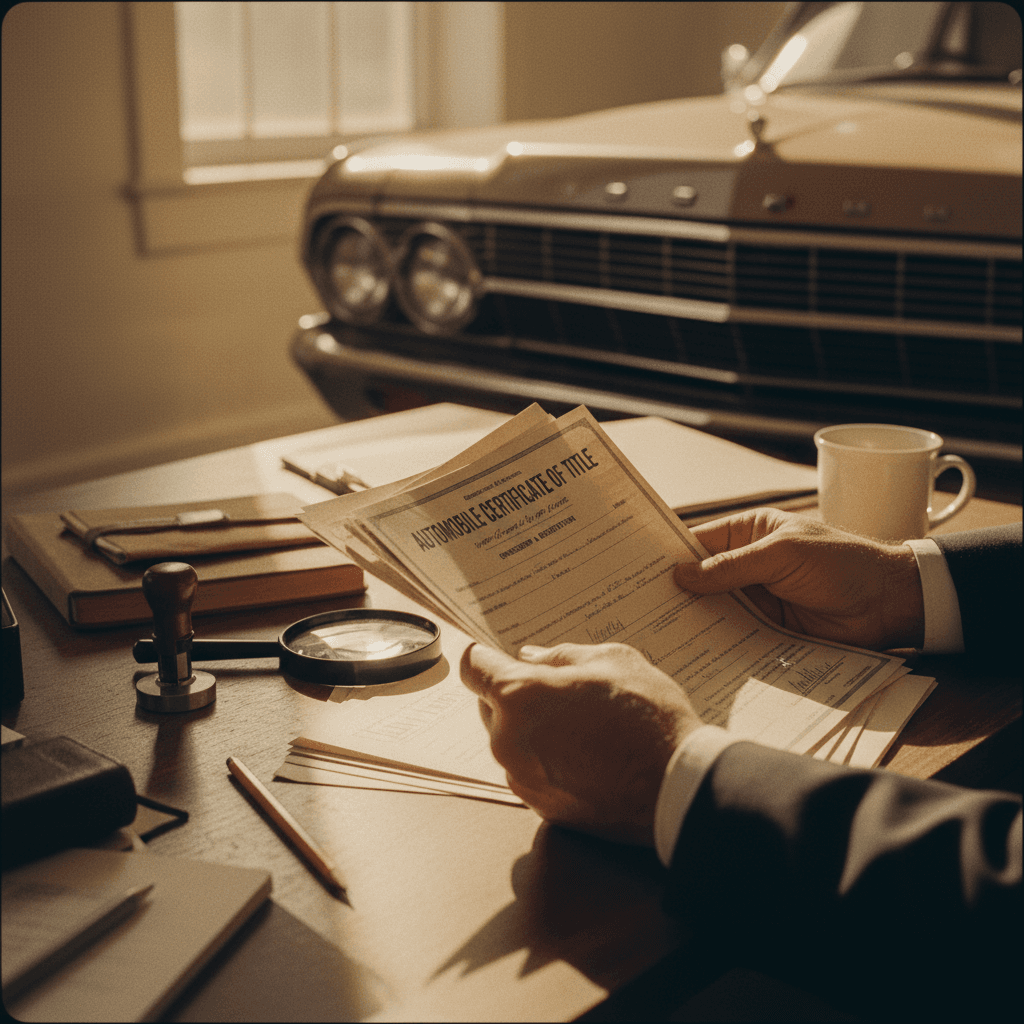 Vehicle inspection and acquisition process for EU trade